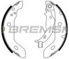 MERCE 168420020 Brake Shoe Set, parking brake